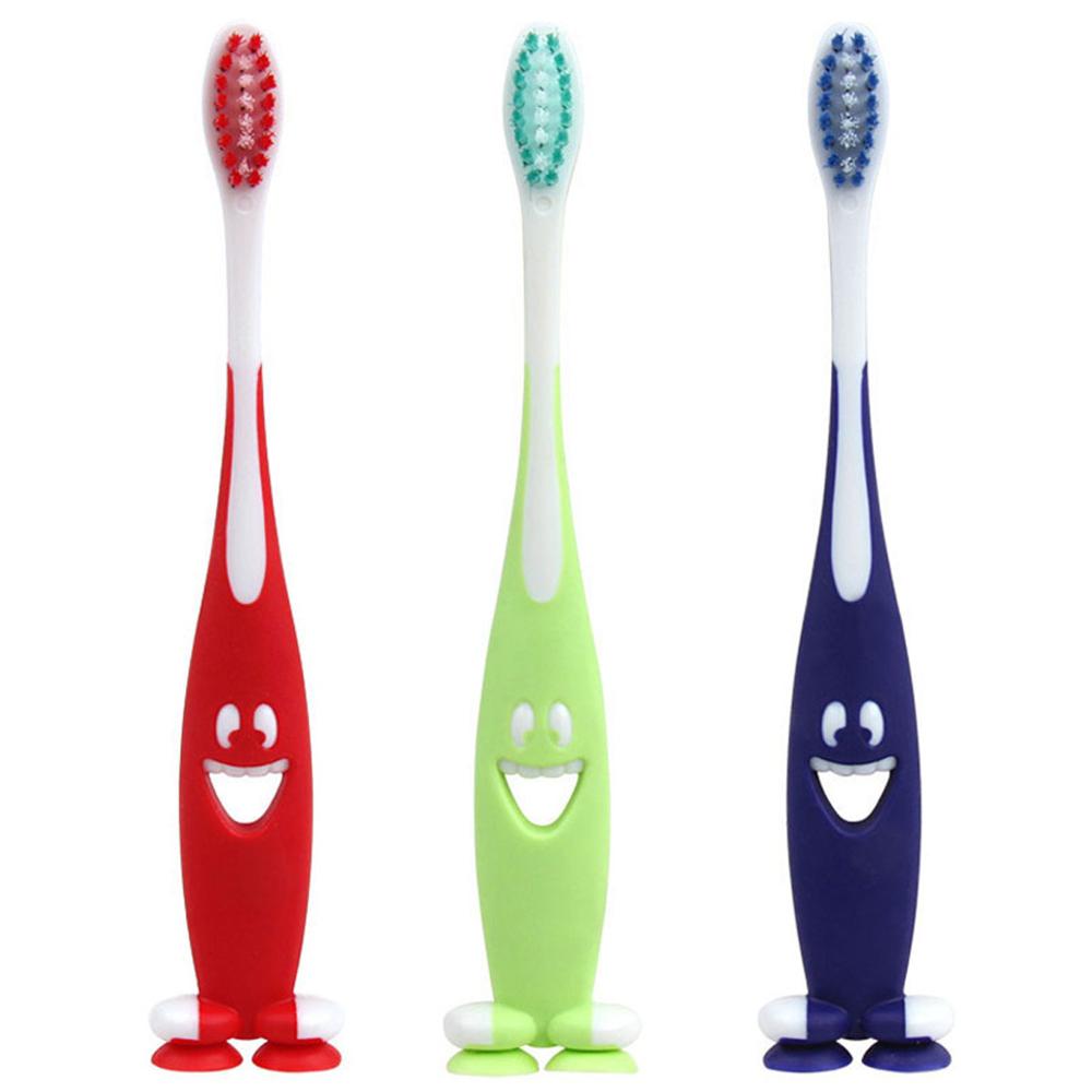 3 pcs Tandenborstels Zorg Tanden Kids Training Dental Tandenborstel Baby Kinderen Dental Oral Care Tandenborstel Pasgeboren Rubber Schoonmaken: Default Title