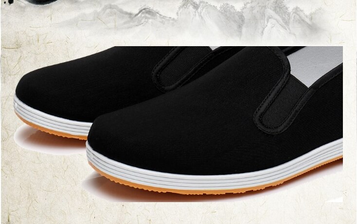 Bruce Lee Vintage Chinese Cotton Shoes Kung Fu Wing Chun Shoes Martial Art Jeet Kune Do Breathable Cloth Footwear