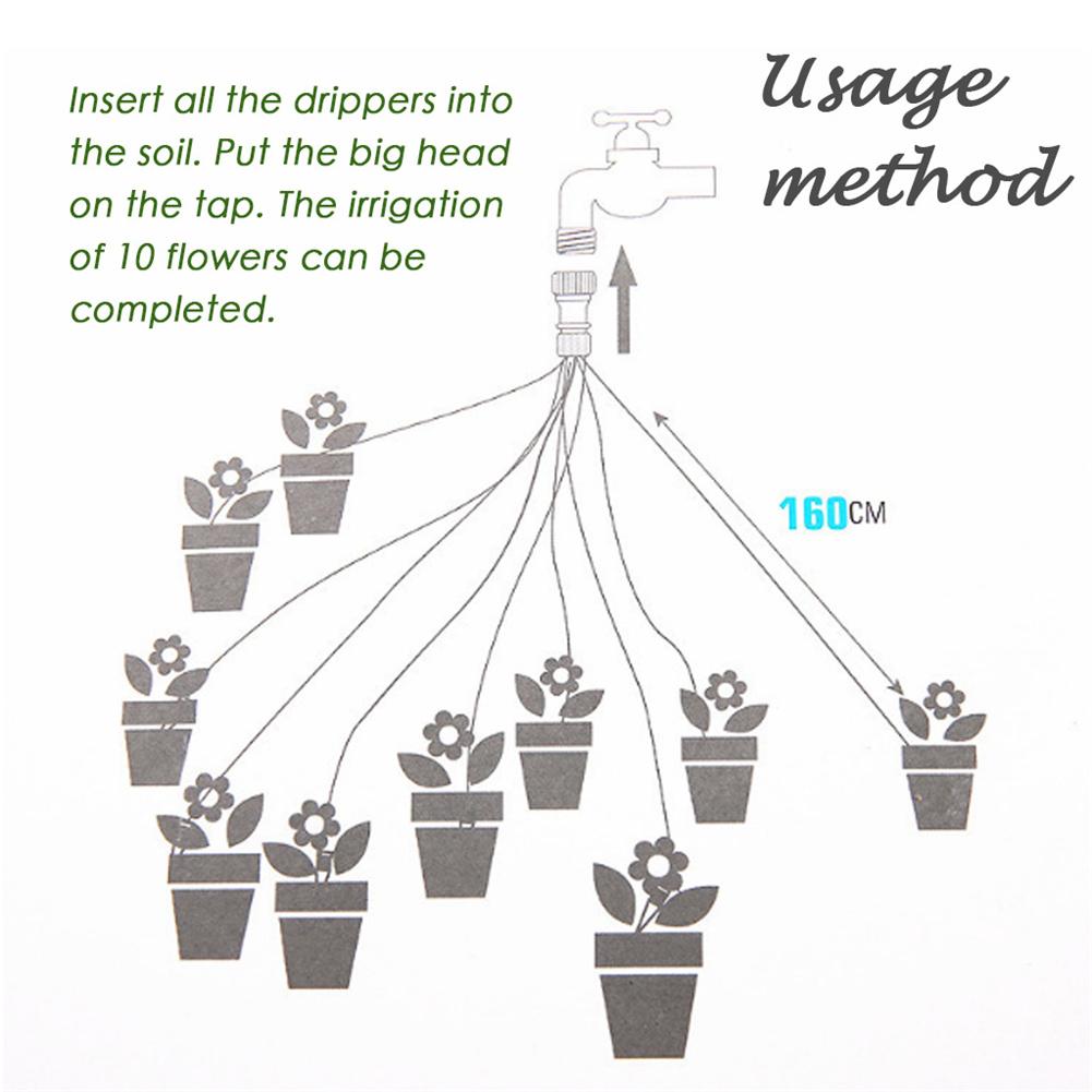 1.6m podlewanie urządzenie 10 głowica nawadnianie ogrodu system automatyczne nawadnianie