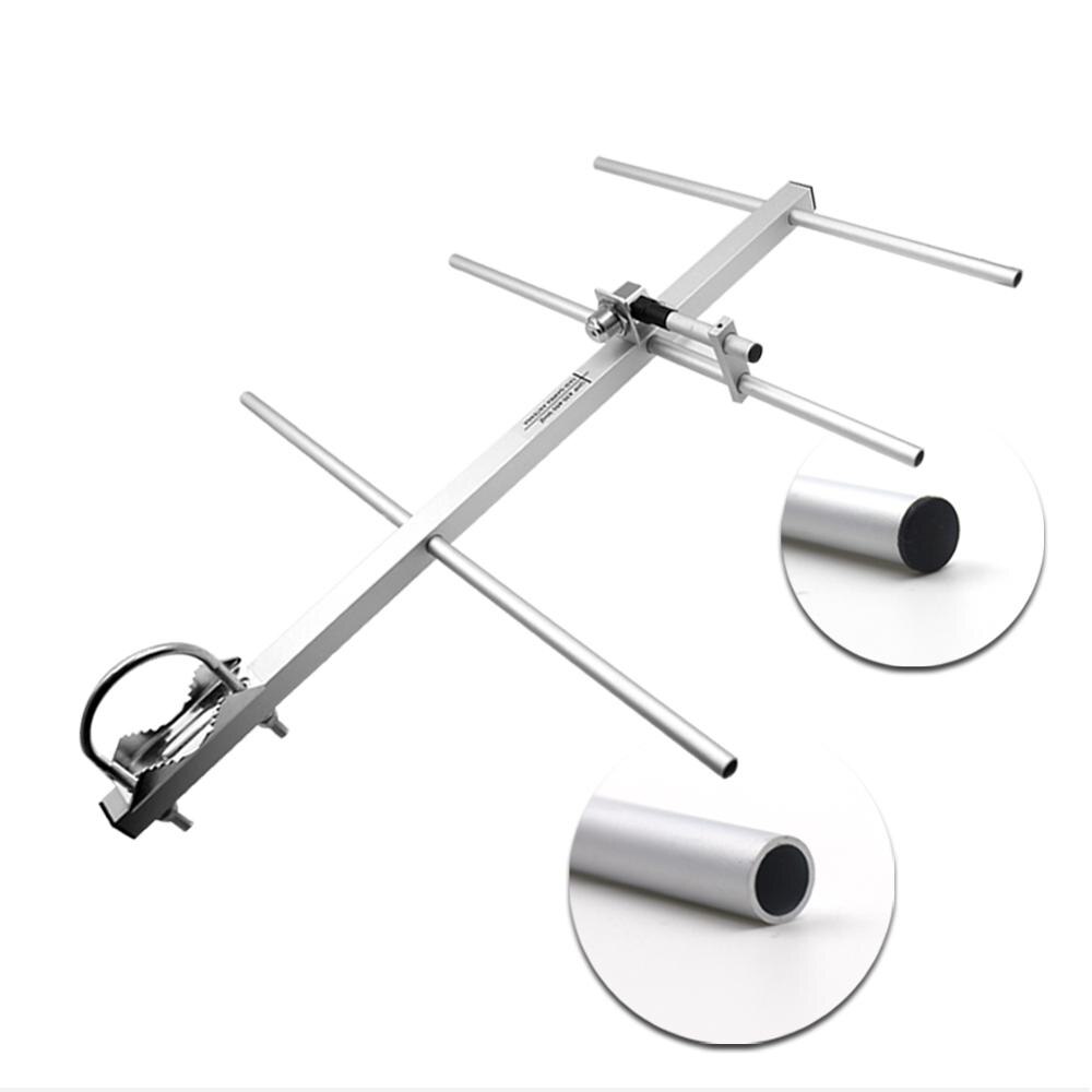 Yagi – antenne de télévision extérieure, alliage d&#39;aluminium UHF, connecteur femelle, Signal fort, HD1, 430-450MHz