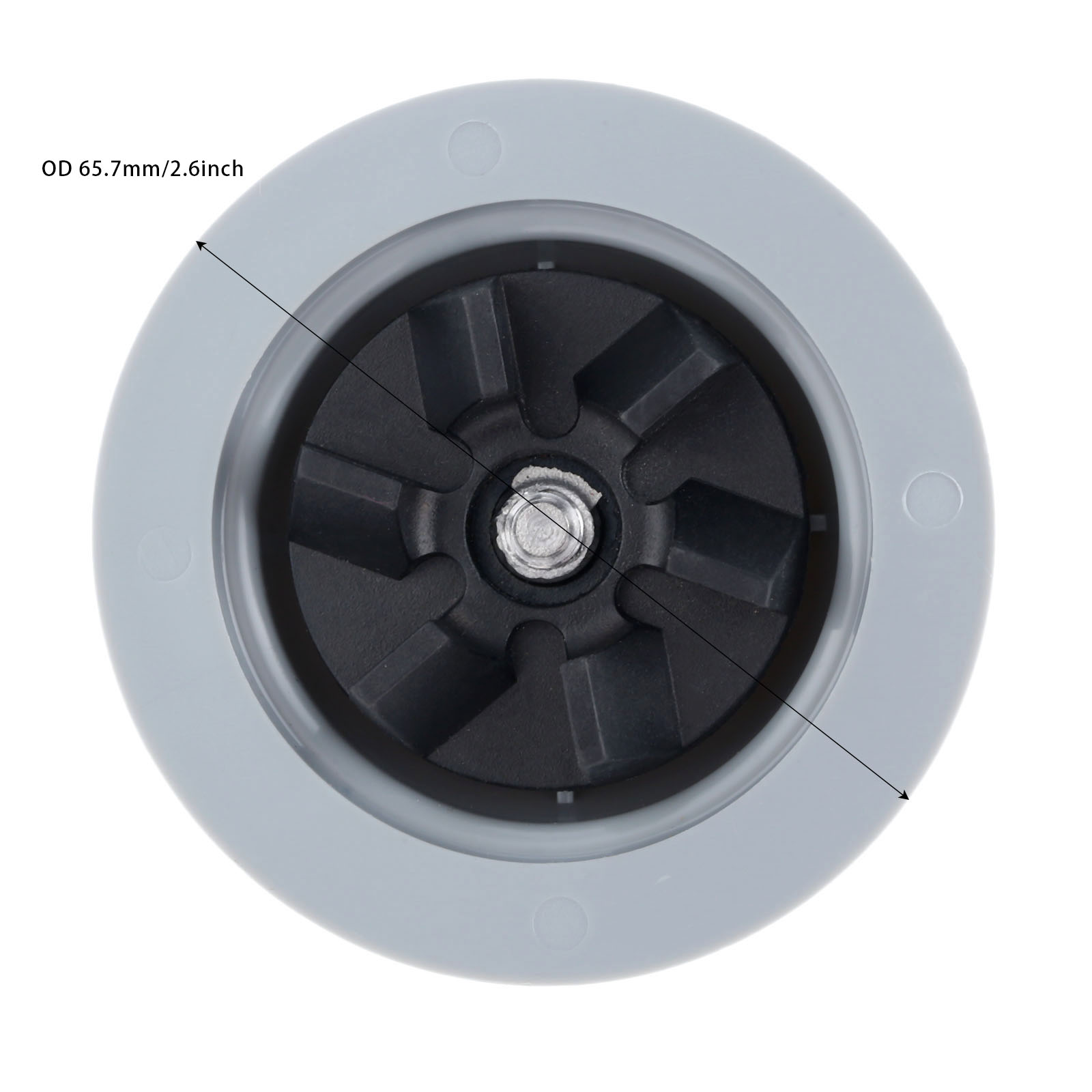 1Set Steel Replacement Blade Cutter Blade & One Rubber Gasket Part For Black Decker Beach Blender 14291600 132812-07