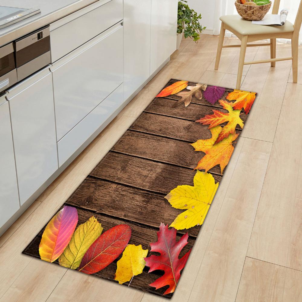 Long tapis de cuisine tapis de bain tapis de sol maison entrée paillasson Tapete absorbant chambre salon tapis de sol tapis de cuisine moderne