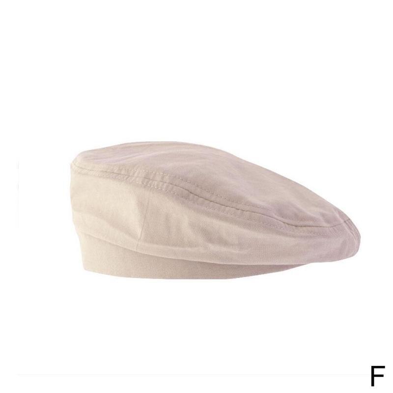 Beret Franse Kunstenaar Beanie Hat Vintage Katoen Warm Achthoekige Voor Vrouwen Kunstenaar Platte Mode Winter Franse Baret Cap I3I5: F