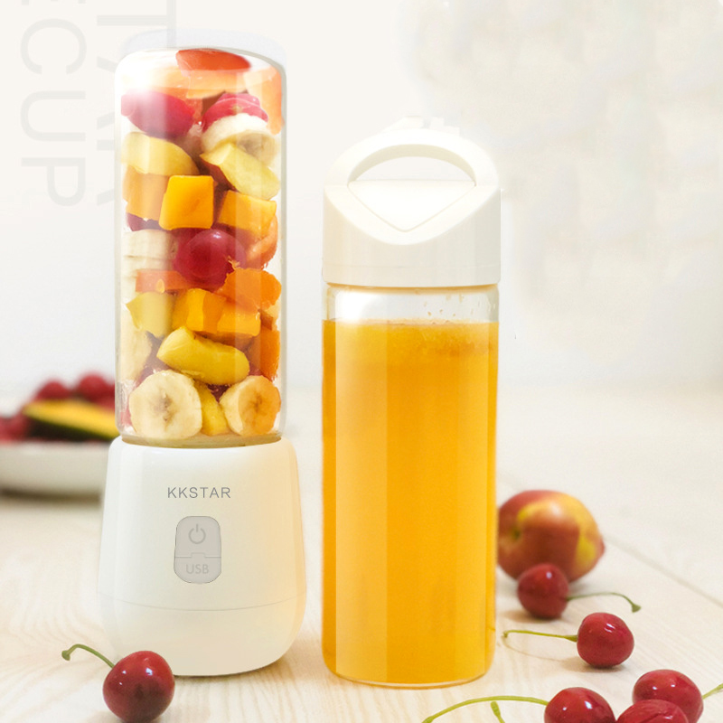 450ml portable usb electric juicer machine squeezer glass blender extractor Spiral Vegetable Fruit orange juicer Mixer Bottle