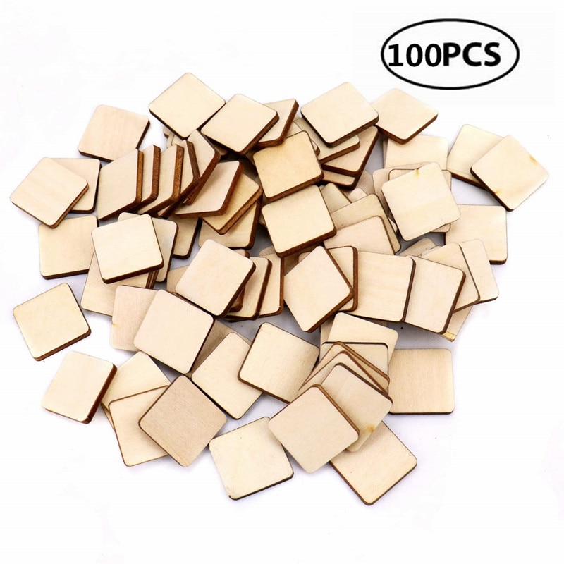 Lot De 300 Cubes En Bois 1x1 Cm – Pin Naturel, Pour Bricolage, Décoration Et Créations