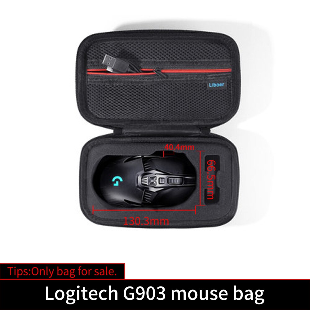 Draagtas Voor Logitech Gaming Mouse Shockproof Waterdichte Opslag Pouch Voor Logitech G502/G903/Pro Draadloze: G903 Bag