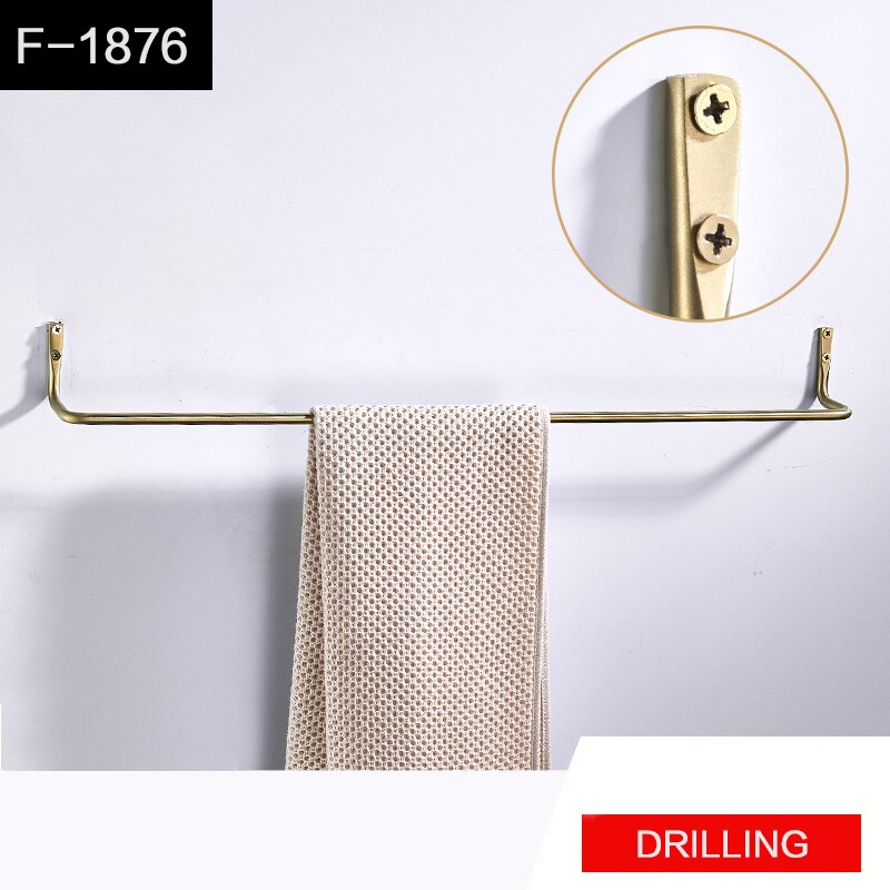 Industrial Retro americano accesorios de baño cocina negra toallero papel toalla gancho de hierro soporte de tubería de agua: F-1876-1