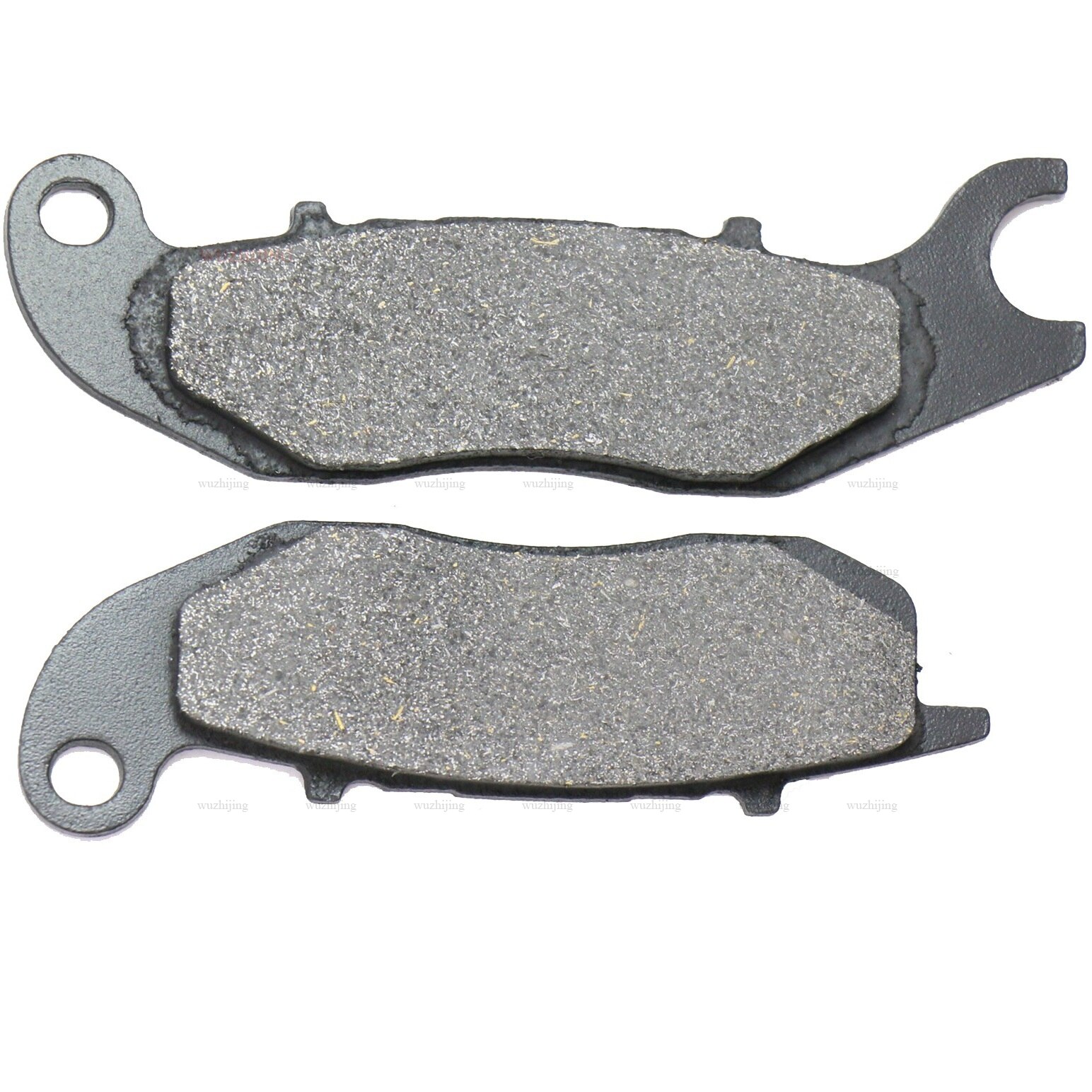 for HONDA CBF 125 CBF125 - Brake Pads Shoe Drum set Front Rear: CARBON FRONT
