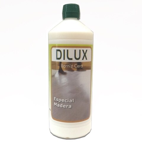 Dilux-barniz cera para suelos de madera y parquet 1 L, Cerar y abrillantar parquet y suelos de madera,cera para suelos mader
