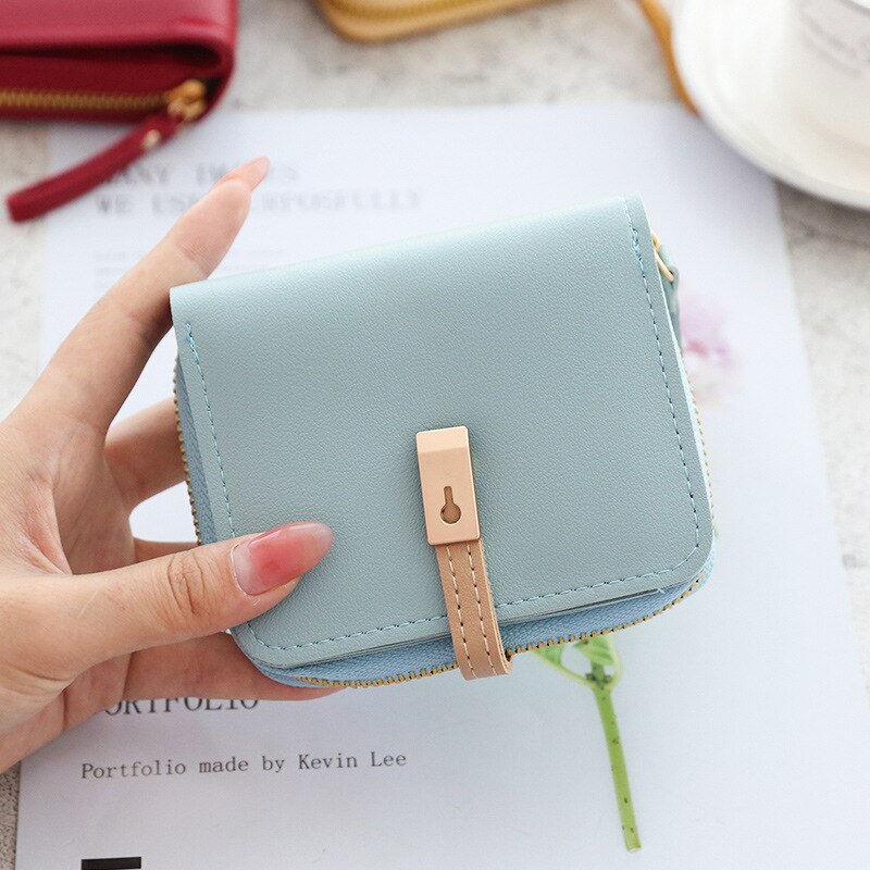 Women's Wallet Short Women Coin Purse Wallets For Woman Card Holder Small Ladies Wallet Female Hasp Mini Clutch