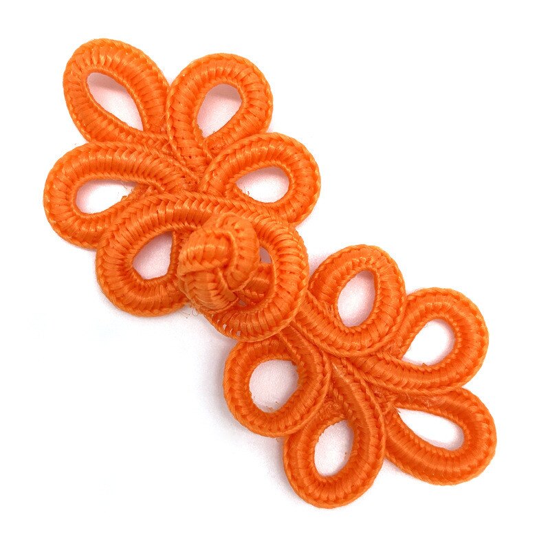 10 Pairs/Pack Chinese Frog Closure Buttons Knot Fastener Sewing Handmade Flower Cheongsam Button Craft DIY