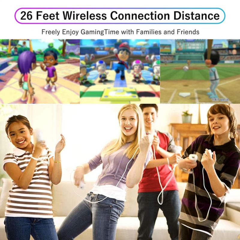 2 In 1 For Wii Remote Controller Wireless Gamepad For WiiU Motion Plus Joystick Wireless Remote Control For Wii Console