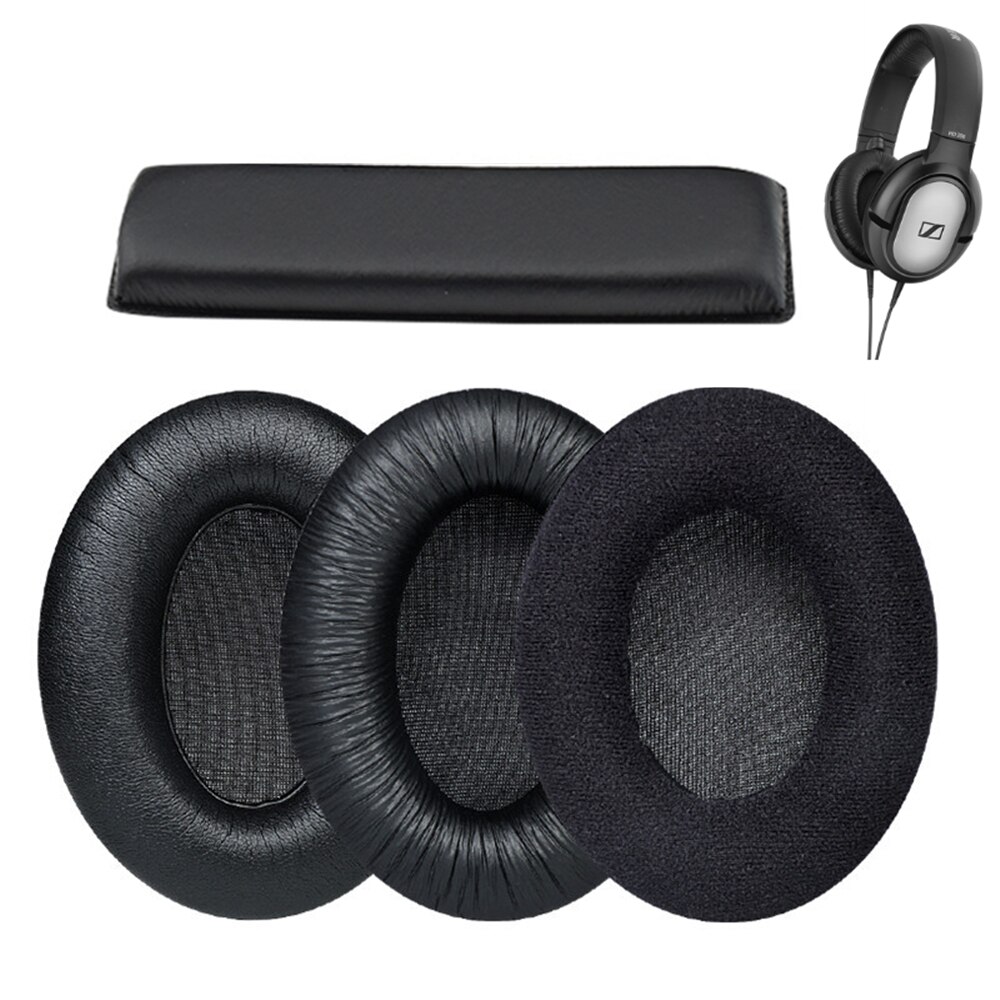 Accesorios para auriculares Sennheiser HD201 HD201S HD180 HD206, orejeras, diadema, cubierta protectora, almohadilla de esponja para los oídos