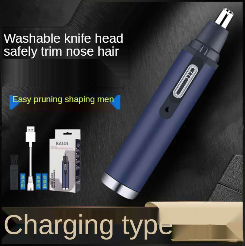 Factory direct electric nose hair trimmer nose hair shaver eyebrow shaving nose hair shaver nose hair scissors