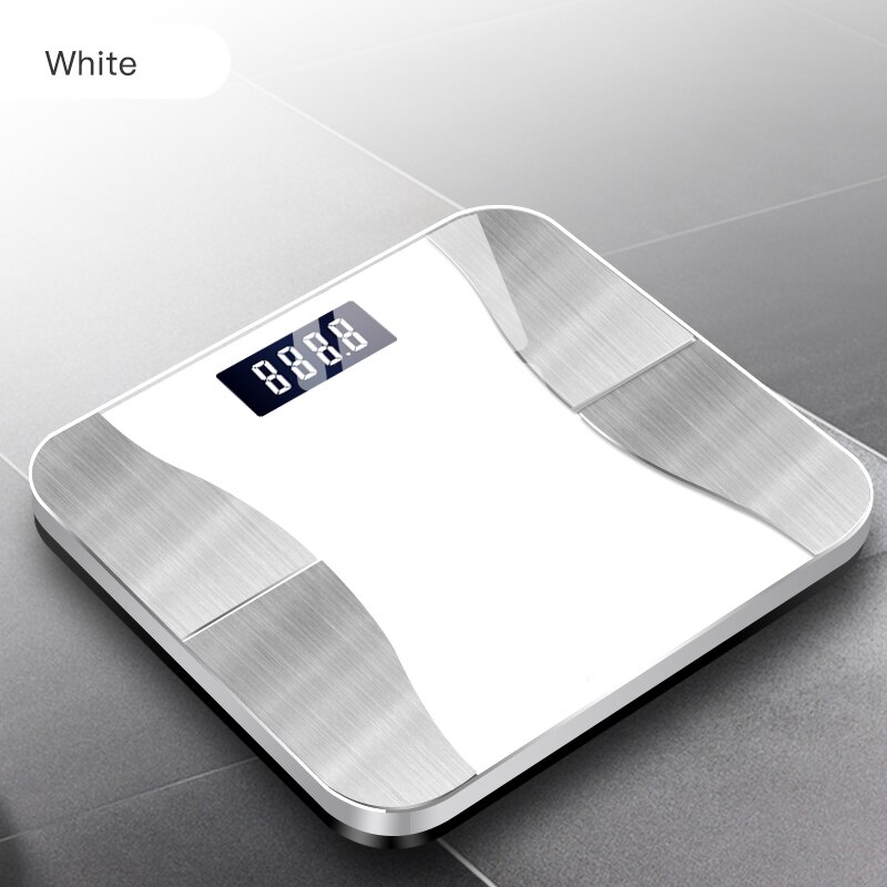 XiaoGui Intelligent Fat Scale Bluetooth Scale Intelligent Balance Fat Body Family Garden Weight and Water Content Testing: white