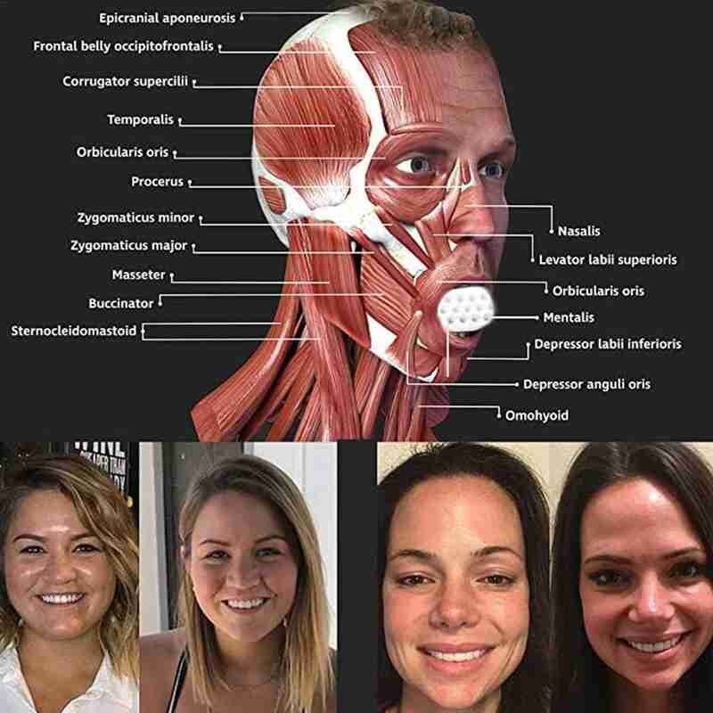 Machoire Muscle Face Masseter Men Women Facial Pop N Go Mouth Jawline Jaw Muscle Exerciser