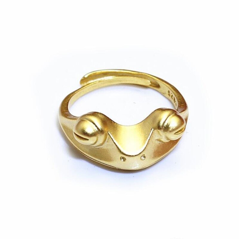 ICH & FDLK Frosch Tier Ringe Für Frauen Frosch Kröte Metall Wrap Ring Hochzeit Ring Männer Grilfriend Party: C