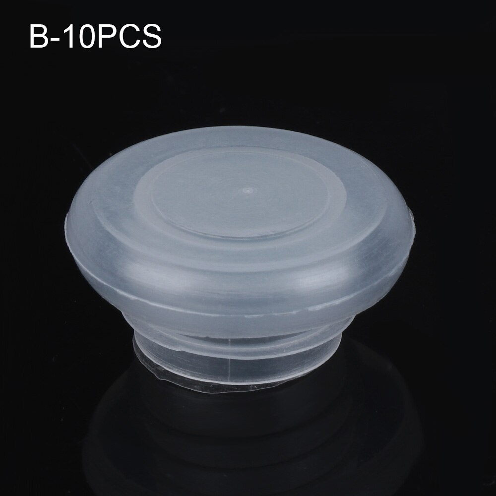 Tapón para botella de cerveza, tapón de plástico para cerveza casera, herramienta de cocina y Bar, sellador de vidrio, desechable, 10 Uds.: B 10pcs