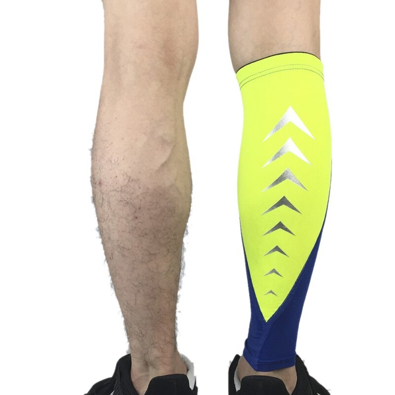 H draussen Legwarmer Gamaschen Radfahren Wandern Laufen Kalb Gamaschen Männer Frauen Klettern Kompression Bein Ärmel befestigen M/L/ XL: Blau / XL