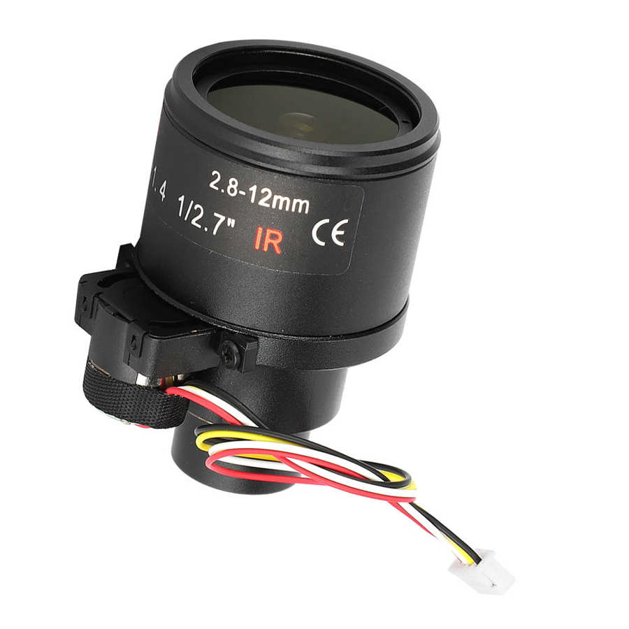 tenere sotto controllo di sicurezza Obiettivo auto iris lente di Alta Moto sicurezza telecamera lente 2.8-12mm 3MP per Telecamera di Sicurezza per macchina Fotografica del CCTV