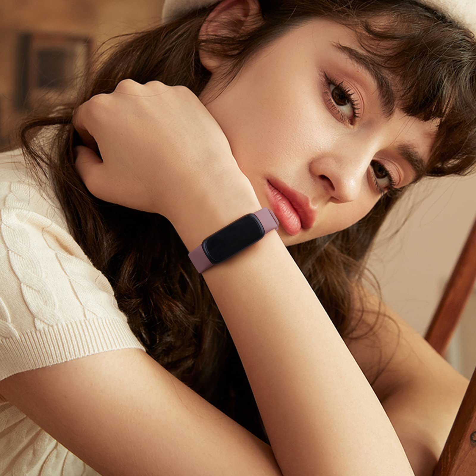 Correa de silicona suave para Fitbit inspire 3/inspire 2, correa de reloj ajustable, pulsera para Fitbit inspire 2 3