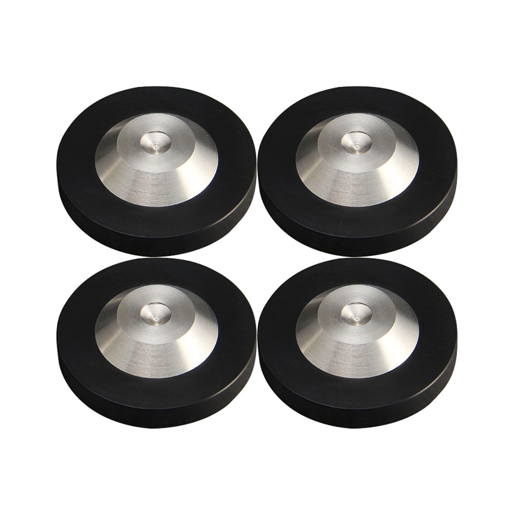 4pcs Accessories Mini Replacement Sound Floor Stands Isolation Mounts Speaker Spike Base Pad AMP DAC Feet Improve CD Shockproof