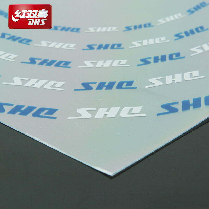 DHS – film de protection en caoutchouc pour tennis de table, ensemble d'accessoires de ping-pong, original, 2 pièces