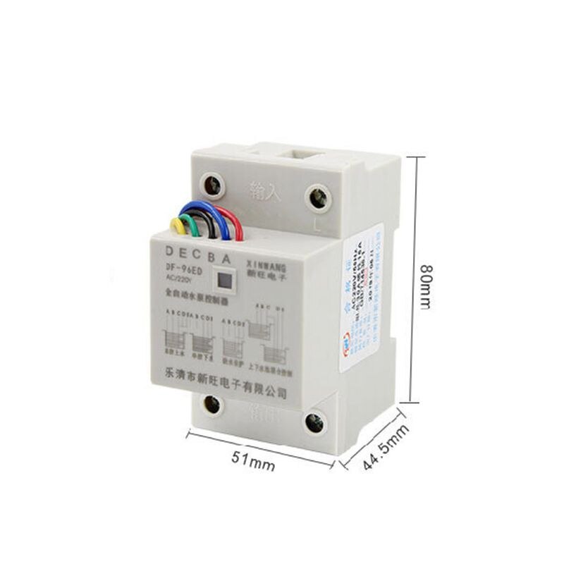DF-96ED Automatische Water Level Controller 10A 220V Detectie Sensor Met 3 Sondes