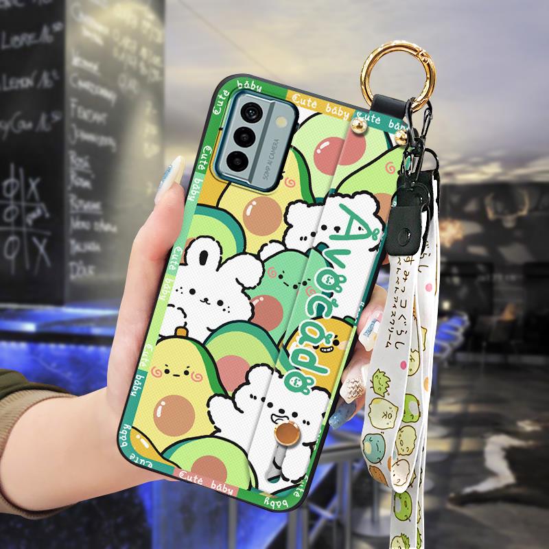 Waterproof cell phone case Phone Case For Nokia G22 Wristband cell phone sleeve Phone Holder phone protector protective: Dark Grey