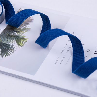 2 Meter 25 Mm Canvas Lint Riem Zak Katoen Singels Polyester/Katoen Singels Knapzak Strapping Naaien Zak Riem accessoires: Royal Blue