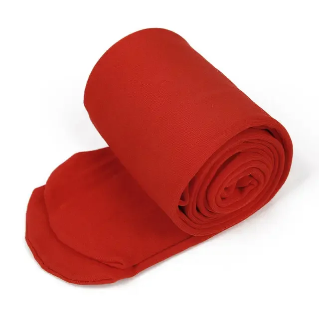 Mallas gruesas de invierno para mujer, pantimedias cálidas de terciopelo de Color sólido de cintura alta para mujer, pantimedias de terciopelo grueso, medias elásticas negras