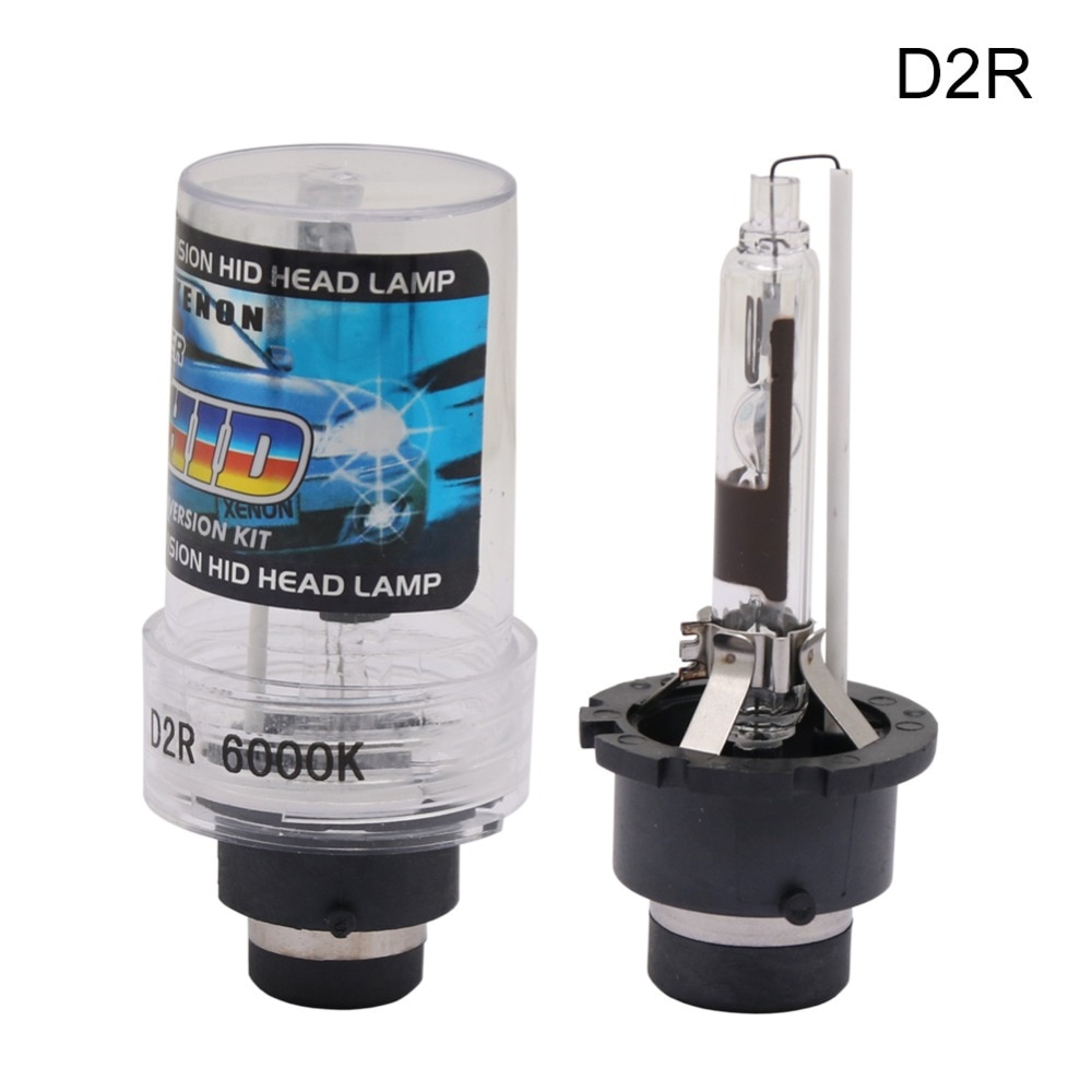 2 uds D1S D2S D2R D3S bombilla Xenón HID faros bulbos 4300k 5000k 6000k 8000k D1C D2C D3C Luz de coche Kit de xenón lámpara 35W 12V