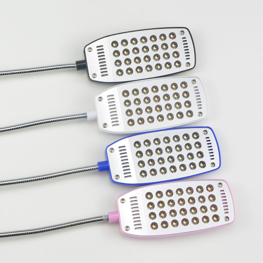 1 Uds., nuevas lámparas de escritorio flexibles Ultra brillantes Mini 28 LED USB, Bombilla de lectura, luz de libro para ordenador portátil