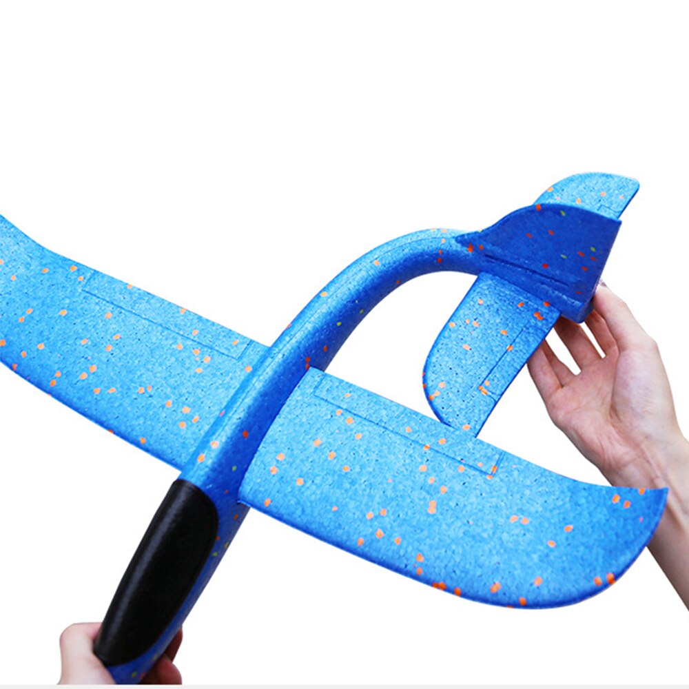 48 CM DIY Hand Throw Airplane EPP Foam Launch fly Glider Planes Model Aircraft Outdoor Fun Toys for Children Plane Toys Game