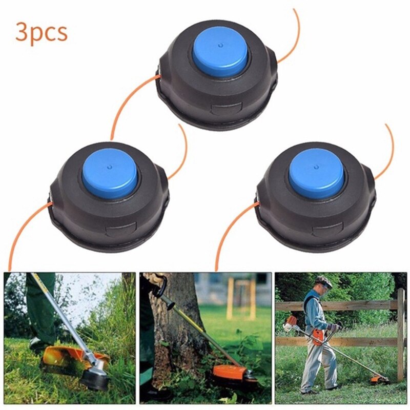 3 Pcs T25 Trimmer Automatische Hoofd Voor Husqvarna Grasmaaier