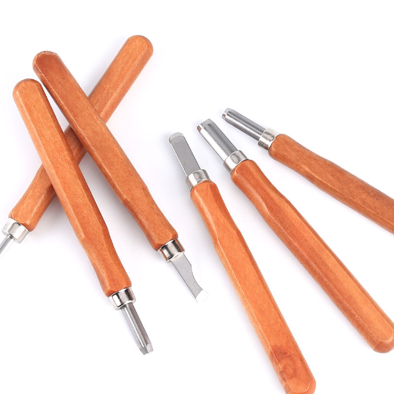 Houtbewerking vleesmessen houtsnijwerk vleesmessen handgemaakt boek van hout hout houtbewerking houtsnijwerk set complete set