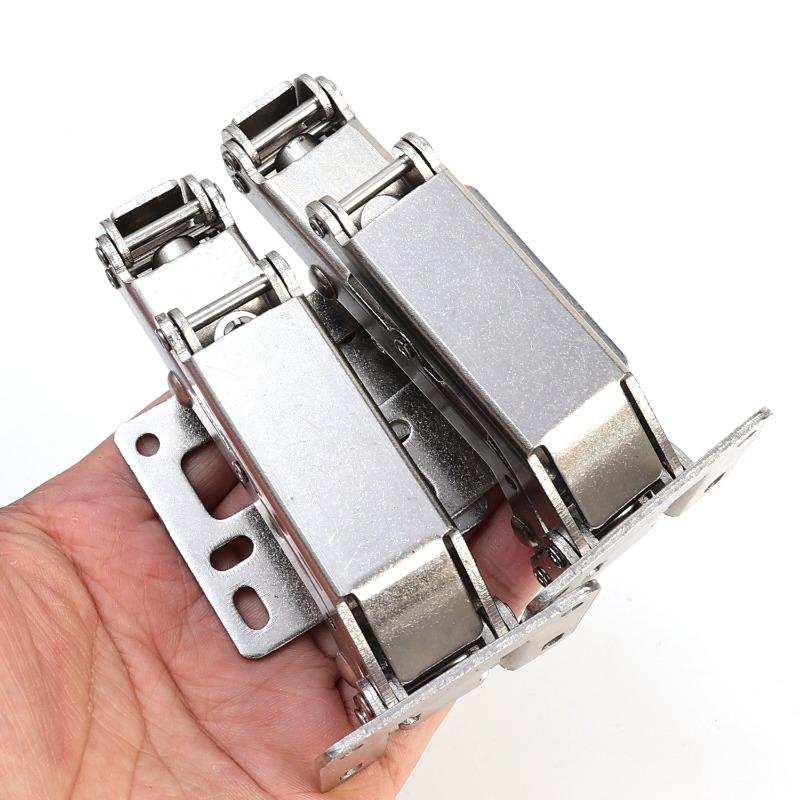 3/1PCS Steel Cabinet Hinges 175 Degree No-Drilling Hole Buffer Hinge Kitchen Cupboard Concealed Hinges Furniture Hardware Kit