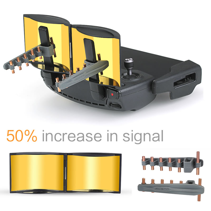 Verhogen Signaal 50% Afstandsbediening Range Extender Yagi Antenne Signaal Booster Propellors Voor Mavic Mini/Mavic 2pro Accessoires