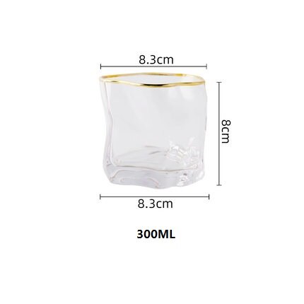 Oussirro ultra helder kristal whisky glazen beker wijn brandewijn likeur bier water dikker wijnglas voor thuis bar feest: B