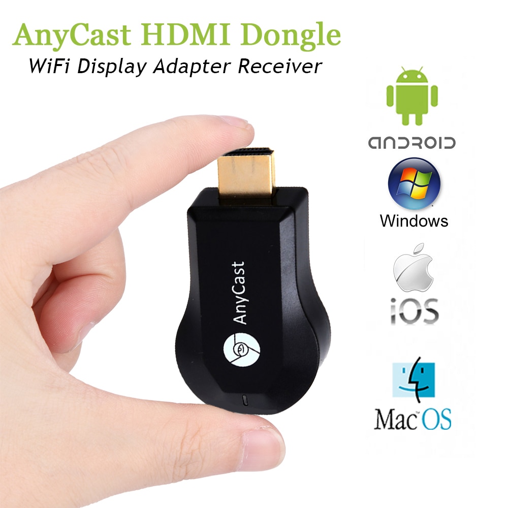 Anycast M2 Plus Miracast Tv Stick Adapter Wifi Display Spiegel Ontvanger Dongle Chromecast Wireless Hdmi 1080P Voor Ios Andriod