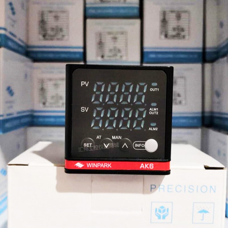 Intelligent temperature controller PID temperature controller 220 V 4-20 ma 0-10V analog output can be allocated 485