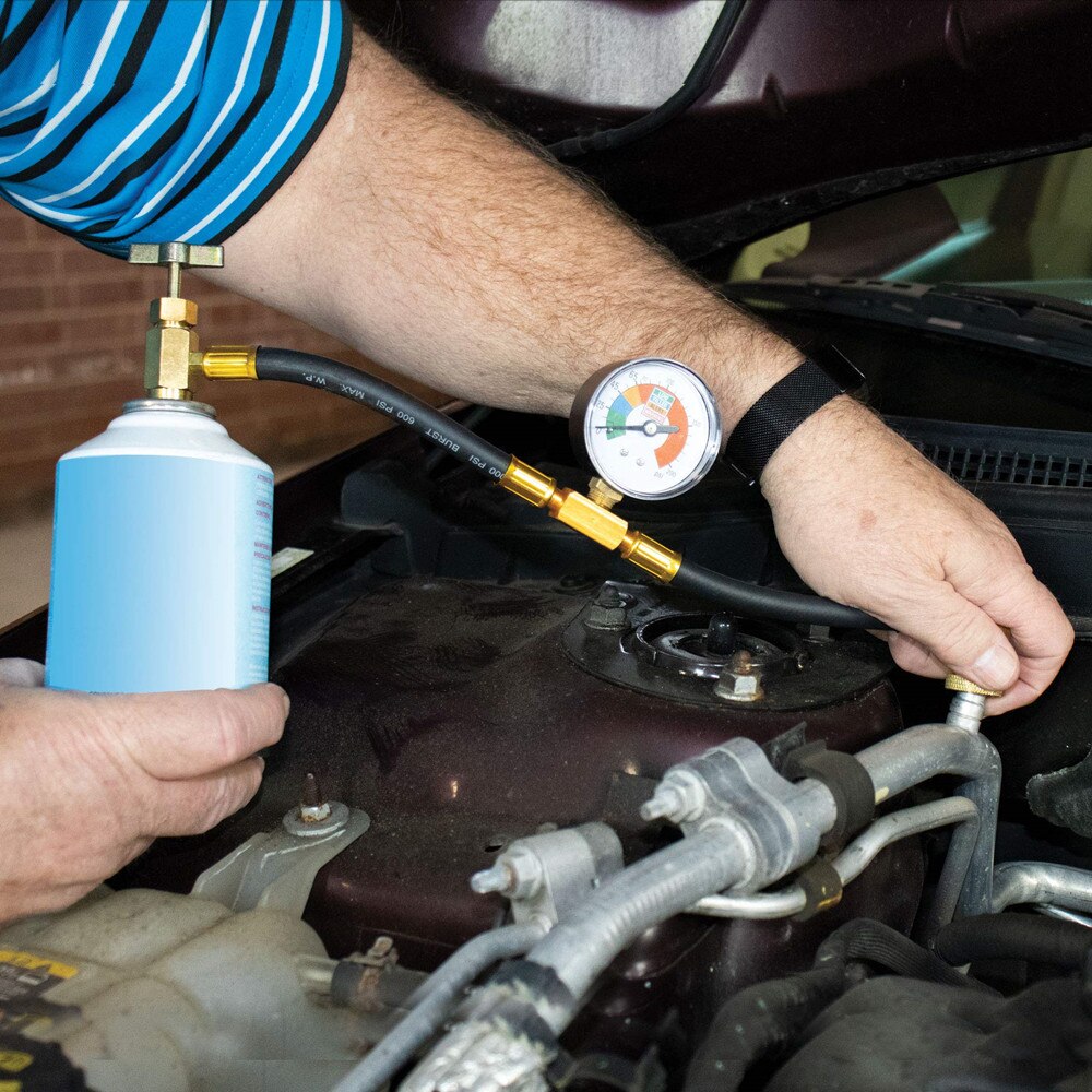 Automotive Air Conditioning Refill r134a Refrigerant Gas Filling Refrigeration Tool r134a Adapter r134a Charging Kit