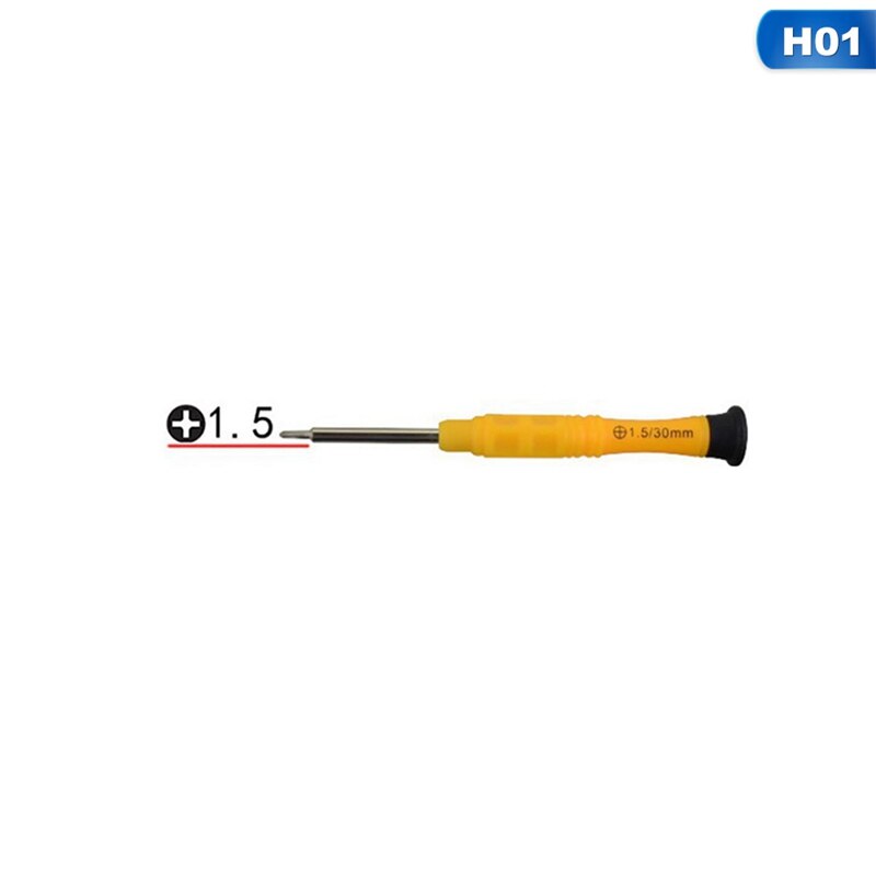 1 Pcs Mini Precisie Schroevendraaier Handen Gereedschap Voor Iphone 4S 5S 6 6S 7 Voor Samsung Telefoon tablet Reparatie Tools: 01