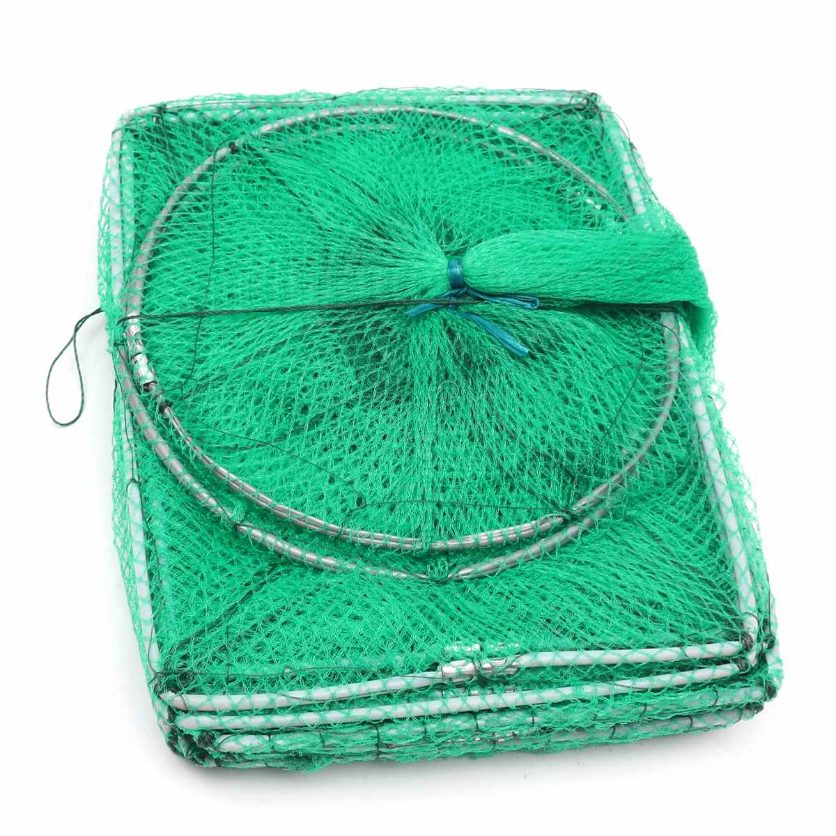 320cm Nylon Fishing Net Foldable Portable Crab Crayfish Lobster Catcher Live Trap Fish Net Eel Prawn Shrimp Lure Fishing Net