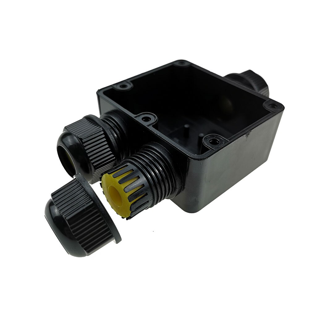 4-15mm Waterproof Junction Box Terminal 3 Port Underground Cable Protection Building Connectors IP68 For Street Lawn Flood Light