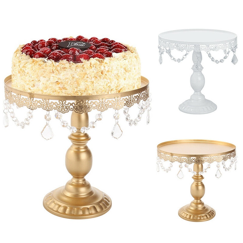 Ronde Metalen Cake Houder Cake Stand Cupcake Dessert Display Voor Tea Party Wedding MU8669