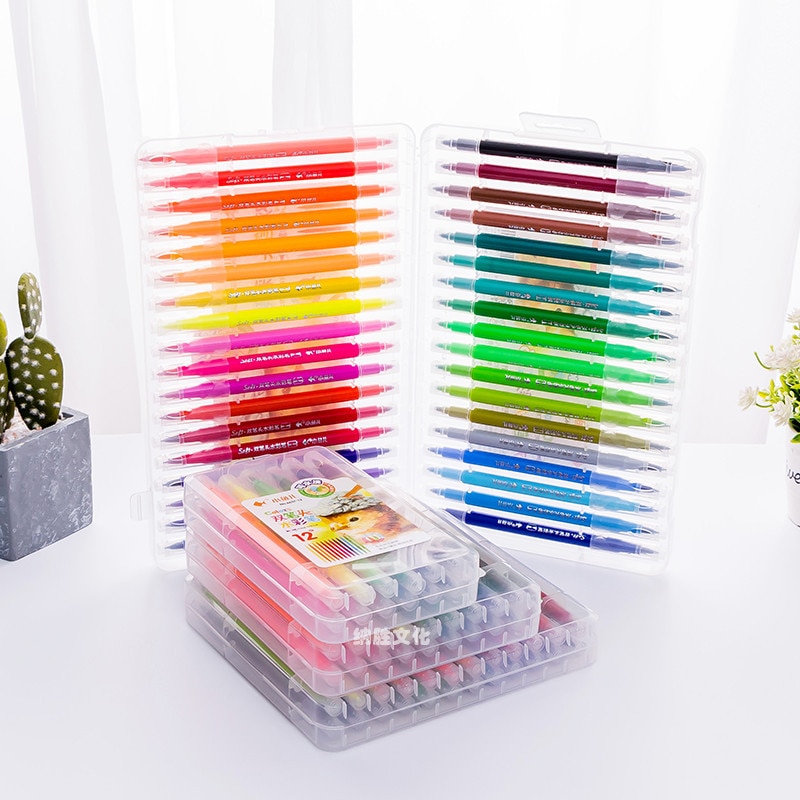 12/24/36-Color Acrylic Marker Set For Kids: A Colorful And Non-Bleeding - Foto 7