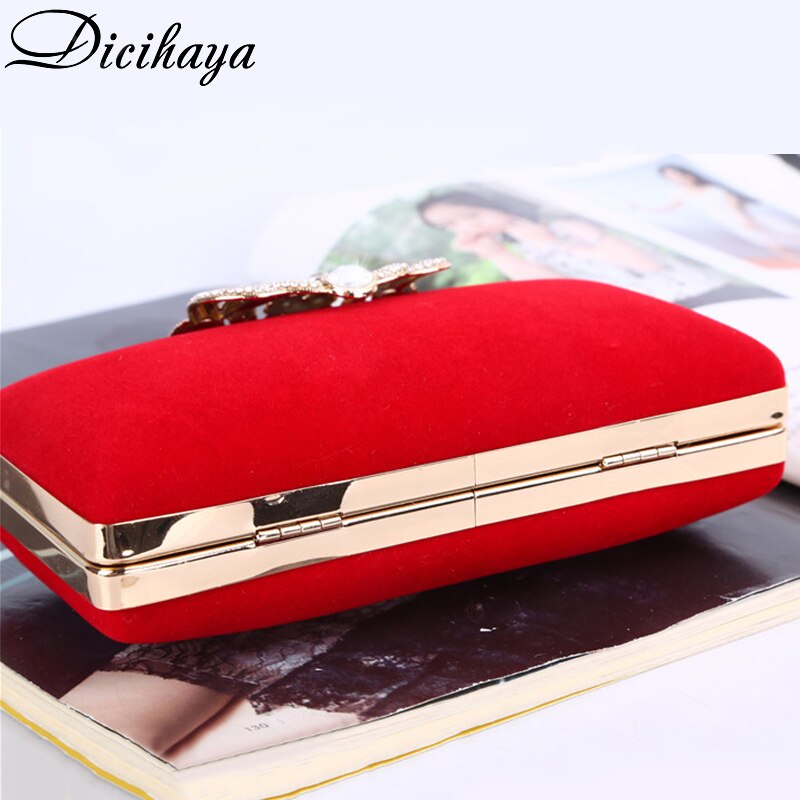 Dicihaya clutch avondtassen kroon strass avondtas portemonnee schoudertas voor bruiloft diamanten dames portemonnee mini avondtassen
