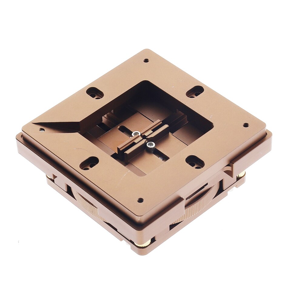 BGA Rework seat, universal BGA Jig Holder, 80/90mm BGA reball station with auto adjust and magnet Solder ball template: Package A