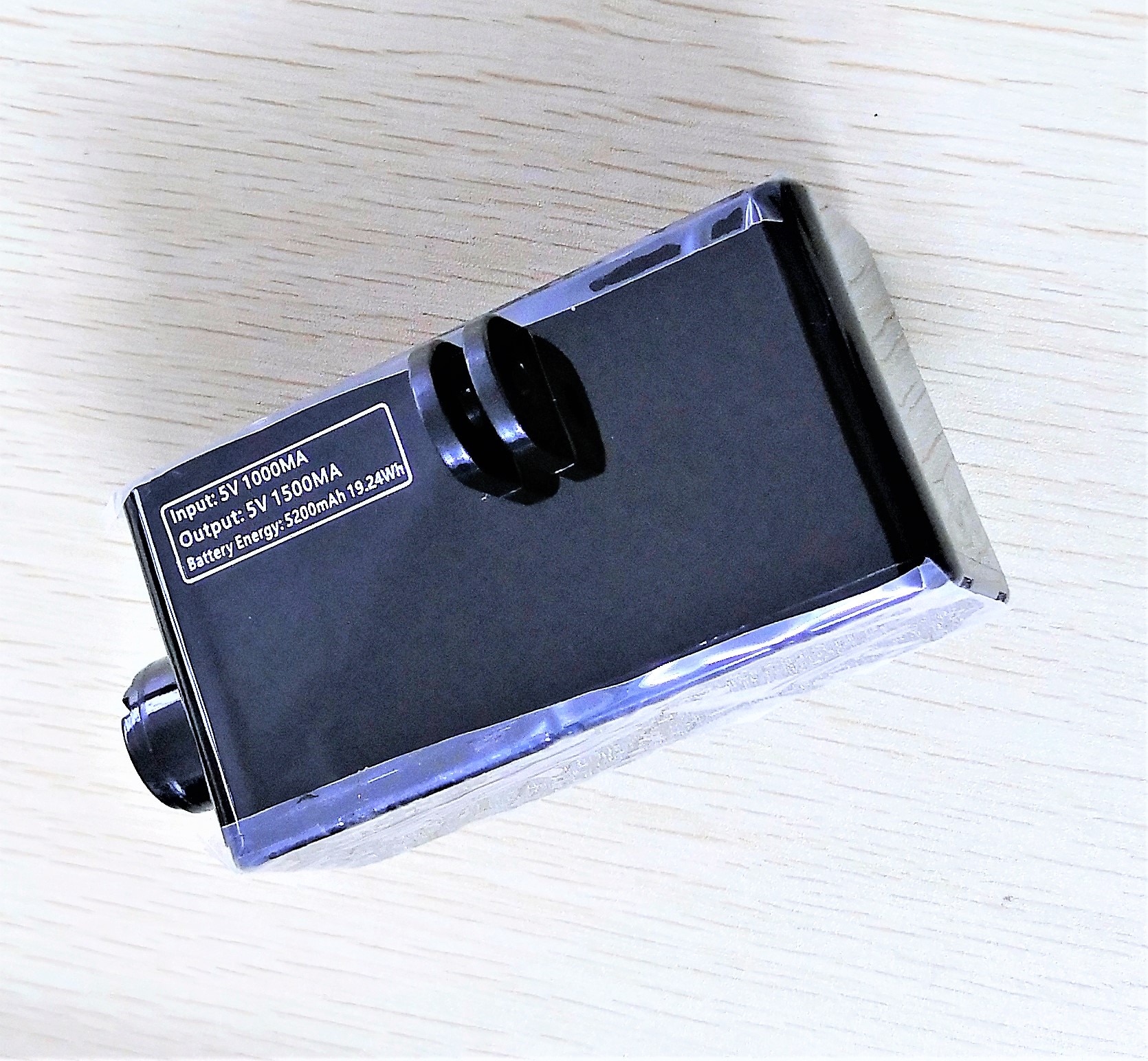 Suptig Power Bank 3.7v 5200mAh Portable Charger External Waterproof Battery Bank for SJCAM Action Sport Camera